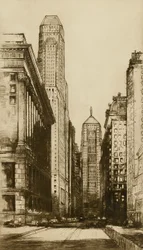 Chicago, serce Chicago (wieczór)