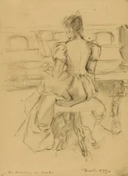 Ella przy pianinie