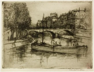 Pont St. Michel, Paryż