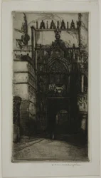 Portal Pałacu Książęcego, Wenecja