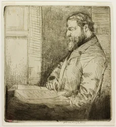 Portret francuskiego studenta