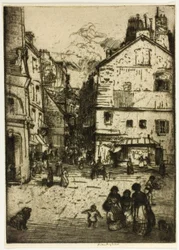 Rue Mouffetard, Paryż