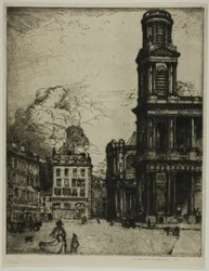 Saint Sulpice, Paryż: Wielka Wieża