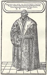 Portret barona Zygmunta von Herbersteina, ambasadora w Polsce i Rosji, 1559