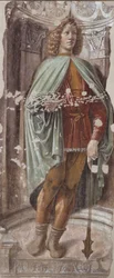 Bramante - Mężczyzna z buzdyganem, ok. 1486 r.