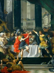 Aleksander Wielki Zagrożony przez Ojca, prawdopodobnie 17001705.