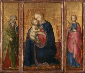 Madonna z Dzieciątkiem ze świętymi Filipem i Agnieszką, ca. 1425-30.