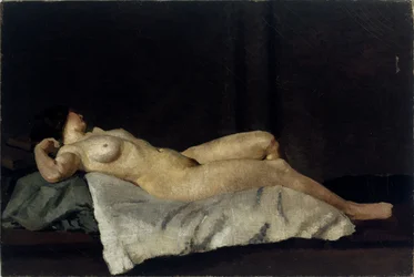 Postać kobieca leżąca na plecach, 1912
