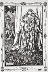 „U drzwi jednego… stała pani”, 1905.