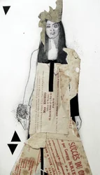 Abstrakcyjny portret modowy