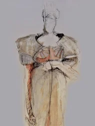 Elegancki szkic modowy