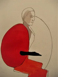 Kobieta w czerwieni
