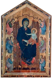 Madonna z Dzieciątkiem, Rucellai Madonna, 1285.
