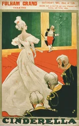 Reklama "Kopciuszka" w Fulham Grand Theatre
