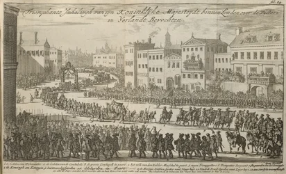 Procesja dla króla Wilhelma III