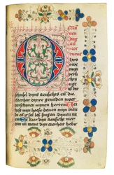 Godzinki i Modlitewnik w języku niderlandzkim, Dolna Nadrenia, Emmerich, Kleve, ok. 1480