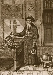Johann Adam Schall von Bell, z China Illustrata autorstwa Athanasius Kircher, 1667