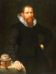 Portret dżentelmena, początek XVII w.