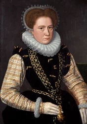 Portret damy w stroju hiszpańskim, ok.1585