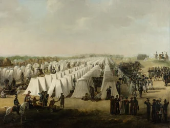 Obóz wojskowy w Rijen, 1831-5