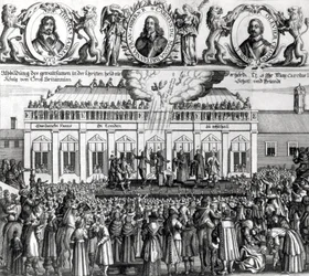 Ścięcie króla Karola I (1600-49), 1649