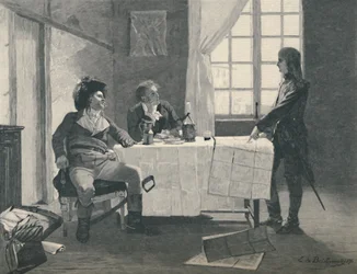 „Bonaparte, Turreau i Volney w Nicei w 1793”, 1896