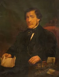 Portret Jamesa Ferna Webstera, 1862.
