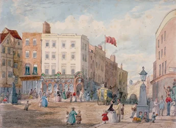 Middle Row, Holborn, Londyn, 1867