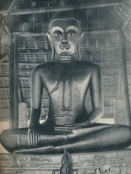 Chwała Centralnej Świątyni w Wat Suthat, Bangkok, ok. 1935 r.