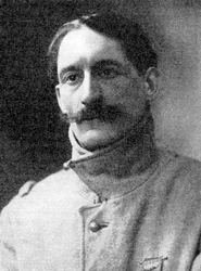 Henri Barbusse, autor powieści antywojennych, 1923.