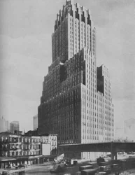 Cuda starożytnego Babilonu zdeklasowane we współczesnym Nowym Jorku, ok. 1935 r