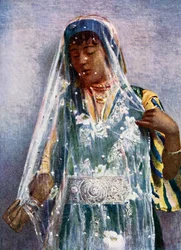 Arabska panna młoda.