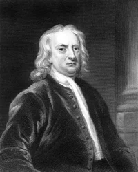 Isaac Newton, angielski matematyk, astronom i fizyk, 1818.