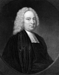 James Bradley, XVIII-wieczny angielski astronom, 1836.