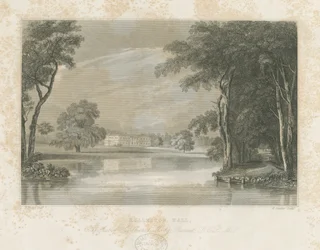 Rolleston Hall: grawerowanie liniowe, bd [ok. 1840]