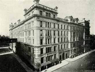Główny Urząd Pocztowy - Nowy Budynek Północny, c1897