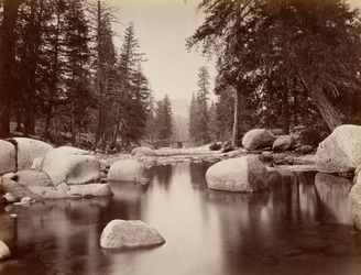 Clark i Moore, rzeka Merced, Yosemite