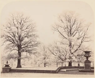 Szron, scena w parku, 1862 (zdjęcie)