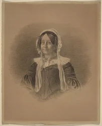 Portret starej kobiety