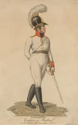 Portret wielkiego księcia Konstantyna Pawłowicza Rosji 1779-1831, 1807