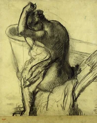 Po kąpieli; Apres le Bain, 1899