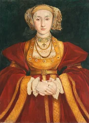 Anna z Kleve, według Hansa Holbeina Młodszego, ok. 1860-62