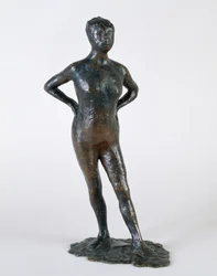 Tancerka w stanie spoczynku, 1892-95 (brąz)