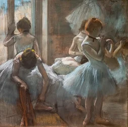Tancerze. 1884-1885. Pastel na papierze.