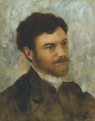 Degas - Portret mężczyzny, około 1868-1872, L 195