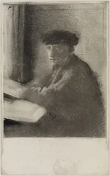 Rytownik Joseph Tourny, półpostać