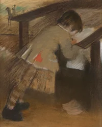 Jacques de Nittis jako dziecko
