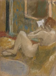 "La Liseuse" autorstwa Edgara Degasa