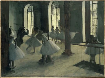 Próba w Foyer de la Danse
