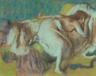 Le Repos, ok. 1893 (Pastel na pokładzie)